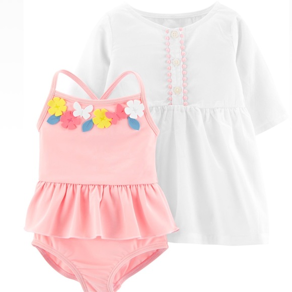 Carter's Other - Carters 2-Piece Swimsuit & Cover-Up Set